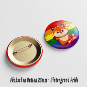 Süßes Füchschen Button